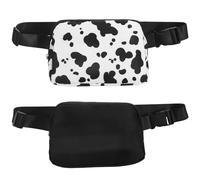 Marsupio a tracolla, alla moda, per viaggi, escursionismo, corsa, 2 pezzi, bianco, 20.00X15.00X8.00CM, Scialle