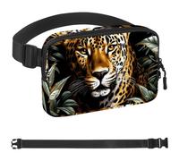 Marsupio a tracolla con coccinella, regali per godersi sport, festival, allenamento, viaggi, corsa, portafogli casual a mani libere, marsupio per telefono, Multicolore 13, 1.5x9.0x5.9in/4x23x15cm