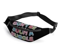 Marsupio a tracolla con stampa Don't Be Such A Muggle, alla moda, con cinghia regolabile, per uomo e donna, Stile:, 36*15cm, MHXYZHW