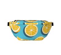 Marsupio a tracolla con zeppe di limone. Grande capacità, impermeabile e antipolvere, cerniera sicura, adatta per viaggi e attività all'aperto., Come nella foto, Taglia unica, Zaino da escursionismo