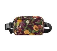 Marsupio a tracolla, da donna, da uomo, con frutto dolce, turchese, grande capacità, Colore 07, 1 Size