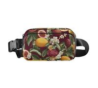 Marsupio a tracolla, da donna, da uomo, con frutto dolce, turchese, grande capacità, Colore 09, 1 Size