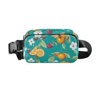 Marsupio a tracolla, da donna, da uomo, con frutto dolce, turchese, grande capacità, Colore 20, 1 Size