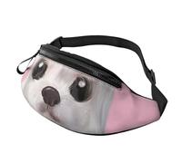 Marsupio a tracolla grande per donne e uomini, due pappagalli colorati stampati marsupio per uomo donna marsupio alla moda marsupio con cinghia regolabile per allenamento, corsa, viaggi, Adorabile