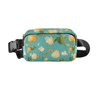 Marsupio a tracolla impermeabile per donne, uomini, adolescenti, con motivo di frutta mandarino, borsa per passaporto per sport e lavoro, Frutto di uva spina del Capo, 1 size