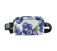 Marsupio a tracolla multiuso, marsupio per corsa, fragole dolci, frutta, fard, Colore 17, 1 Size