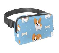 Marsupio a tracolla per donne e uomini, con motivo a cuori e tasche con cerniera, marsupio impermeabile con cinghia regolabile per allenamento, corsa, viaggi, escursionismo, Multicolore 3, Taglia