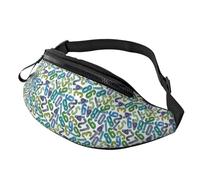 Marsupio a tracolla per donne e uomini, con numeri, matematica, da viaggio, da corsa, per donne e uomini