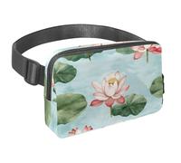 Marsupio a tracolla per donne e uomini, conigli e fragole, con tasche con cerniera, marsupio impermeabile con cinghia regolabile per allenamento, corsa, viaggi, escursionismo, Multicolore 4., Taglia