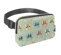 Marsupio a tracolla per donne e uomini, Land of Letres, marsupio con tasche con cerniera, marsupio impermeabile con cinghia regolabile per allenamento, corsa, viaggi, escursionismo, Multicolore 5