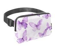 Marsupio a tracolla per donne e uomini, marsupio con cuori innamorati con tasche con cerniera, marsupio impermeabile con cinturino regolabile per allenamento, corsa, viaggi, escursionismo, Multicolore