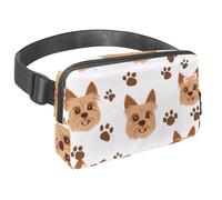 Marsupio a tracolla per donne e uomini, marsupio con cuori innamorati con tasche con cerniera, marsupio impermeabile con cinturino regolabile per allenamento, corsa, viaggi, escursionismo, Multicolore