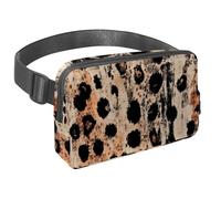 Marsupio a tracolla per donne e uomini, marsupio con cuori innamorati con tasche con cerniera, marsupio impermeabile con cinturino regolabile per allenamento, corsa, viaggi, escursionismo, Multicolore