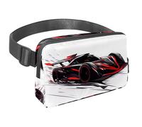 Marsupio a tracolla per donne e uomini, Navigate the Deep Shark Marsupio con tasche con cerniera, marsupio impermeabile con cinghia regolabile per allenamento, corsa, viaggi, escursionismo