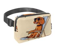 Marsupio a tracolla per donne e uomini, Navigate the Deep Shark Marsupio con tasche con cerniera, marsupio impermeabile con cinghia regolabile per allenamento, corsa, viaggi, escursionismo