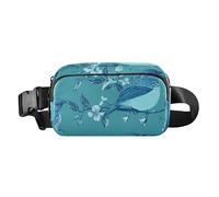 Marsupio a tracolla per la corsa, divertente cane da pastore Shetland, rosa acceso, Colore 13, 1 Size