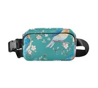 Marsupio a tracolla per la corsa, divertente cane da pastore Shetland, rosa acceso, Colore 19, 1 Size