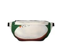 Marsupio a tracolla per palla da rugby, colore bianco. Grande capacità, impermeabile e antipolvere, cerniera sicura, adatta per viaggi e attività all'aperto., Come nella foto, Taglia unica, Zaino da