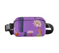 Marsupio a tracolla per passaporto con narcisi unici, verde, da donna, per allenamento e corsa, Colore 06, 1 Size