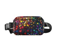 Marsupio a tracolla per passaporto, mimetico, blu navy, unisex, impermeabile, con cinghia regolabile, per allenamento, corsa, escursionismo, 11, 1 Size