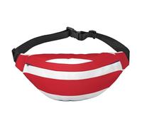 Marsupio a tracolla per ragazzi, con bandiera della Costa Rica, grande borsa da viaggio alla moda per sport, corsa, ciclismo, viaggi, pesca