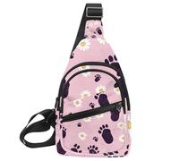 Marsupio a tracolla per viaggi, sport, corsa, escursionismo, 3 pezzi, Multicolore 05, 11.8x7x1.5in/30x18x4cm