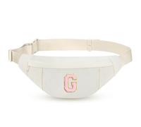 Marsupio a tracolla personalizzato per donne e uomini, con toppa con lettera iniziale, regalo di Natale carino e alla moda per figlia, sorella, lei, beige G