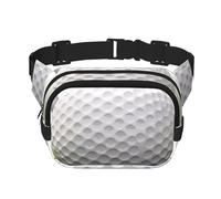 Marsupio a tracolla regolabile per palline da golf, grande, da viaggio, unisex