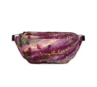 Marsupio a tracolla - regolabile, squisito motivo sinfonia di colore, resistente all'usura per viaggi e sport