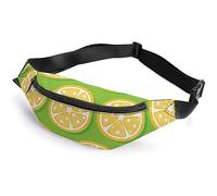 Marsupio a tracolla stampato con aroma di limone, alla moda, con cinghia regolabile, per uomo e donna, da viaggio, Stile:, 36*15cm, MHXYZHW