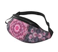 Marsupio a tracolla unisex hippie Lion Anime con leone regolabile in vita Marsupio con stampa alla moda borsa a tracolla da viaggio - Conservazione sicura per passaporti, biglietti e contanti, 14 x 35