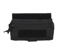 Marsupio Addominale Tattico con Cerniera a Strappo e Laccio Emostatico per Gilet da Petto(Black)
