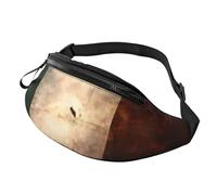 Marsupio alla moda con bandiera irlandese, marsupio per donne e uomini, casual, leggero, con tasche con cerniera regolabili, per viaggi, sport, escursionismo, Modelli alla moda, Taglia unica, Borsone