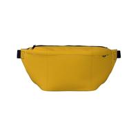Marsupio alla moda con stampa di bussola, con barca a vela, ideale per viaggi, corsa, escursionismo, ciclismo e altro ancora, giallo senape., One Size