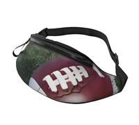 Marsupio alla moda da football americano, per donne e uomini, casual, leggero, con tasche con cerniera regolabili, per viaggi, sport, escursionismo, Modelli alla moda, Taglia unica, Borsone da viaggio