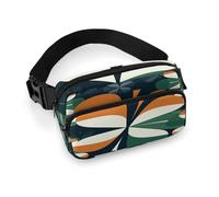 Marsupio alla moda dalla forma speciale, con cinturino regolabile e tasche con cerniera, borse a tracolla per viaggi, casual, ciclismo, corsa, escursionismo