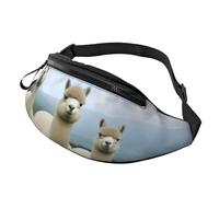 Marsupio alla moda in alpaca per famiglia, marsupio e petto, regolabile, per donne e uomini, cerniera sicura, leggero e compatto, perfetto per viaggi, sport, escursionismo, attività all'aperto,