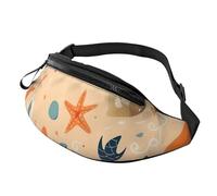 Marsupio alla moda, marsupio per donne e uomini, leggero, marsupio per cani da corsa, viaggi, due conigli in ghirlanda, taglia unica, Taglia unica, Taglia unica, Zaino da escursionismo