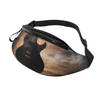 Marsupio alla moda per chitarra musicale, marsupio e marsupio regolabile per donne e uomini, cerniera sicura, leggero e compatto, perfetto per viaggi, sport, escursionismo, attività all'aperto,