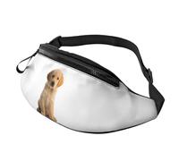 Marsupio alla moda per cuccioli di cane, unisex, grande marsupio con tasche con cerniera, marsupio regolabile per fitness, esercizio, arrampicata, corsa, escursionismo, passeggiate con il cane