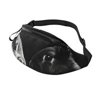 Marsupio alla moda per donne e uomini, leggero, marsupio per cani, corsa e viaggio, Dare Coniglio Clip Art, Taglia unica