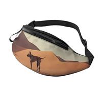 Marsupio alla moda per donne e uomini, leggero, marsupio per cani, corsa e viaggio, Grande Deserto, Taglia unica