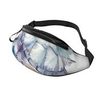 Marsupio alla moda per donne e uomini, leggero, per cani, corsa, viaggi, due conigli e fiori, taglia unica, Taglia unica, Taglia unica, Zaino da escursionismo