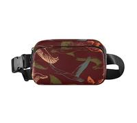 Marsupio alla moda per donne, uomini e adolescenti, resistente all'acqua, da viaggio, con cinghia regolabile, per viaggi, shopping, corsa, volare, Greylag oche, Oche Greylag Volanti, Taglia unica,