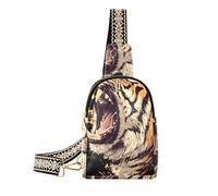 Marsupio antifurto alla moda delle tigri ruggenti per le donne per l'escursionismo