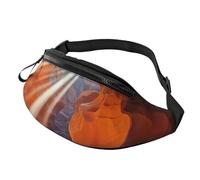 Marsupio autunnale con altalena e albero per uomo e donna, borsa a tracolla regolabile, adatta per viaggi, escursionismo, escursionismo, corsa, Antelope Canyon, Taglia unica