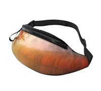 Marsupio autunnale per uomo e donna, impermeabile, sportivo, alla moda, borsa a tracolla con cinghia regolabile, grande borsa a tracolla per viaggi ed escursioni