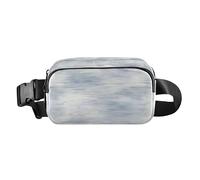 Marsupio blu e grigio Strokes Marsupio a tracolla da donna con cinturino regolabile ovunque Marsupio per allenamento corsa