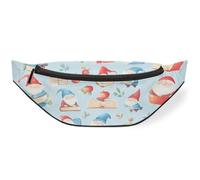 Marsupio carino con gnomi a forma di libro per donne, uomini, bambini, ragazze, ragazzi, marsupio, marsupio, borsellino da cintura, per viaggi, sport, corsa, Colore, M, Organizer per borse