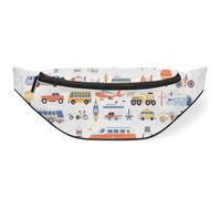 Marsupio carino per auto e aereo, per donne, uomini, bambini, ragazze, ragazzi, marsupi, marsupi, marsupio, borsa da cintura per viaggi, sport, corsa, Colore, M, Organizer per borse